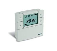 Perry Thermostat numérique Zefiro Blanc 3V 2 piles AAA LCD 84x23x84 mm