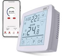 Thermostat EMOS GoSmart avec app, WiFi, OpenTherm, avec capteur pour chauffage au sol,tactile, Tuya, Smart Life, compatible avec Alexa, P56S01