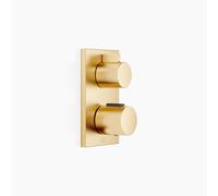 Thermostat encastré Dornbracht avec réglage de débit à sens unique, 36425670-28, Couleur: Laiton brossé