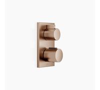 Thermostat encastré Dornbracht avec réglage de débit à sens unique, 36425670-42, Couleur: Bronze brossé