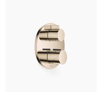 Thermostat encastré Dornbracht avec réglage de débit à sens unique, kit de montage final, 36425970-47, Couleur: Champagne