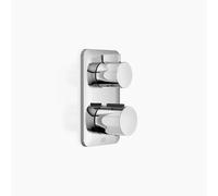 Thermostat encastré LISSÉ de Dornbracht avec régulation de débit à deux voies, 36426845-00, Couleur: chrome