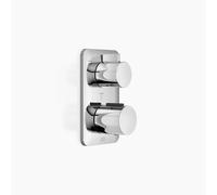 Thermostat encastré LISSÉ de Dornbracht avec régulation de débit à trois voies, 36427845-00, Couleur: chrome