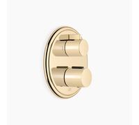 Thermostat encastré MADISON de Dornbracht avec régulation de débit à deux voies, 36426977-09, Couleur: laiton