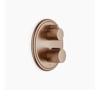 Thermostat encastré MADISON de Dornbracht avec régulation de débit à deux voies, 36426977-42, Couleur: Bronze brossé