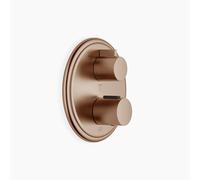 Thermostat encastré MADISON de Dornbracht avec régulation de débit à trois voies, 36427977-42, Couleur: Bronze brossé