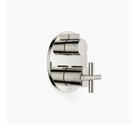 Thermostat encastré TARA de Dornbracht avec réglage de débit à sens unique, 36425892-08, Couleur: platine