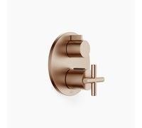 Thermostat encastré TARA de Dornbracht avec réglage de débit à sens unique, 36425892-42, Couleur: bronze brossé