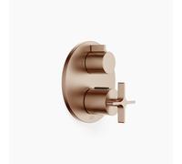 Thermostat encastré VAIA de Dornbracht avec régulation de débit à deux voies, 36426809-42, Couleur: bronze brossé