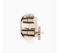Thermostat encastré VAIA de Dornbracht avec régulation de débit à trois voies, 36427809-47, Couleur: Champagne