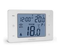 Thermostat connecté filaire AVIDSEN HomeFlow W Wi?Fi 2,4 GHz Programmable 230V Blanc