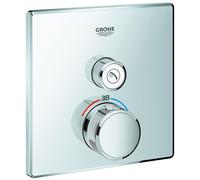 Thermostat Grohe Grohtherm SmartControl avec une vanne d'arrêt, 29123000