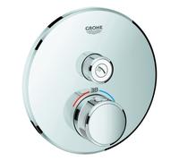 GROHE Mitigeur douche encastré Grohtherm SmartControl 29118000 - 1 sortie, vanne d'arrêt, chromé