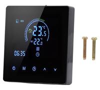 Thermostat intelligent 3A, écran tactile couleur intelligent, écran LCD, chauffe-eau, pour la maison, le bureau, le centre commercial, le magasin, noir, WiFi