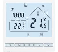 Thermostat intelligent mural Beok Tuya Wi-FiAlexa, Google TOL47WIFI-WPB