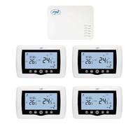 Thermostat sans fil - PNI - CT440 - WiFi - Contrôle 4 Zones - Application TuyaSmart