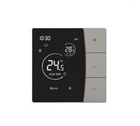Thermostat intelligent pour chauffage eau/électrique, panneau de commande LED avec design mural, température programmable WiFi (gris 3 A)