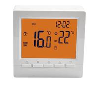 Thermostat intelligent programmable, thermostat mural, chaudière à gaz, régulateur de température de chauffage avec grand écran LCD, sans WiFi