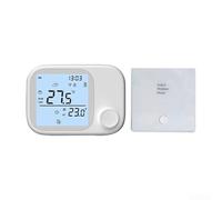 Thermostat intelligent sans fil compatible Tuya avec technologie Rf433 et pour intégration Alexa avec grand écran tactile pour un contrôle efficace de la température domestique (WIFI)