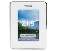 Thermostat intelligent Warmup 7iE, compatible avec le chauffage au sol, blanc, connecté en Wi-Fi