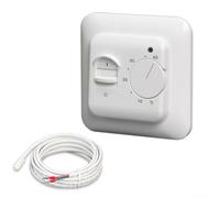 Thermostat intelligent Wi-Fi pour contrôle domestique par application | Contrôle numérique de la température, plage de 5 à 40 °C, montage mural, pour chauffage au sol, économie d'énergie