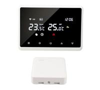 Thermostat Intelligent WiFi avec Commande Vocale, Précision de 0.5 ℃, Thermostat de Contrôle Mural pour le Chauffage des Chaudières à Gaz