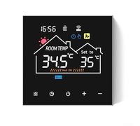 Thermostat intelligent WiFi, contrôleur de température sans fil, pour contrôle par application Tuya pour chauffage de chaudière à eau et gaz, compatible avec Alexa (WITF2-16A chauffage électrique)