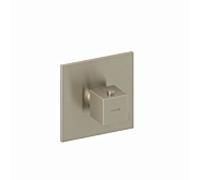 Thermostat Kludi , ensemble de finition 54739N575 encastré, avec unité fonctionnelle, inox nickel brossé