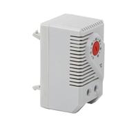 Thermostat Mécanique, 1 PC 0-60 ℃ Thermostat électrique Compact Réglable, Interrupteur de Contrôleur de Température pour Climatisation Centrale, Nouveaux Radiateurs Contrôlés (Red)