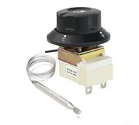 Thermostat Mécanique à Molette 250V 16A pour Chauffe-eau(30-110℃) | Base céramique isolante, résiste aux chocs thermiques, sécurité accrue pour chauffe-eau et fours