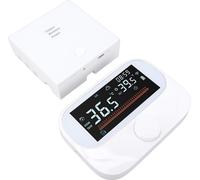 Thermostat mural à gaz avecWi-Fi RF, régulateur de température ambiante programmable doté d'un bouton rotatif, d'un grand écran et d'une fonction de détection de la température et de l'humidité