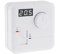 Thermostat mural en saillie 110V-230V affichage de la température réglable 5-30°C régulateur de température ambiante numérique pour chauffage par le sol