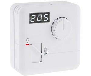 Thermostat mural en saillie 110V-230V affichage de la température réglable 5-30°C régulateur de température ambiante numérique pour chauffage par le sol