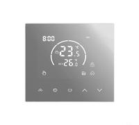 Thermostat mural intelligent 86 mm programmable 7 jours (chauffage de l'eau | Sécurité enfant, empêche les changements accidentels, sécurisé pour les enfants, tranquillité d'esprit pour les parents