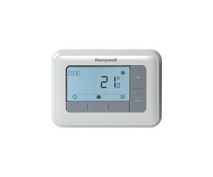 Thermostat mural programmable Honeywell T4 T4H110A1013 grand écran rétroéclairé Blanc