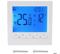 Thermostat numérique électronique avec écran LCD Thermostat intelligent mural régulateur de température pour chauffa