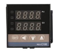 Thermostat numérique Fafeicy REX-C100, contrôleur de température PID FK02-M avec sortie relais AN, pour chaudière, four, moule industriel, régulation précise