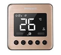 Thermostat numérique Honeywell TF428GN-RSS_U doré, pour ventilo-convecteur