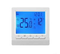 Thermostat numérique LCD, contrôleur numérique programmable de température ambiante, chauffage mural LCD, pour équipement de chaudière