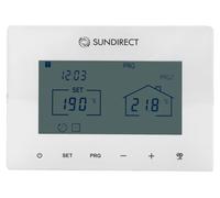 Thermostat numérique programmable - Chauffage infrarouge - 230 volts - Montage mural - Écran tactile