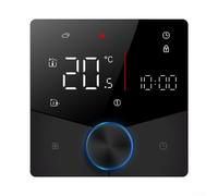 Thermostat Numérique Rotatif Pour Chauffage Et Climatisation | Rotation intuitive, écran LED clair, compatible pour chauffage et climatisation, économie d'énergie automatique