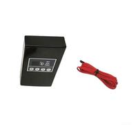 Thermostat Numérique Tactile 5-60°C pour Sauna(Black) | Écran tactile sensible, réponse rapide, plage 5-60°C, pour idéal sauna, vapeur, hammam