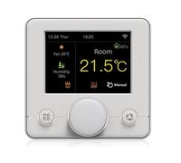Thermostat numérique, Thermostat WiFi Intelligent for Salle Tuya, Chauffage par Le Sol, contrôleur de température numérique Programmable Installation Facile (Color : R7C.716 White, Size : Small)