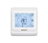 Thermostat, Pack Régulateur de Chauffage Électrique par le Sol, Programmable Programmable Programmable avec Capteurs, Écran Tactile et Enfant pour Maison