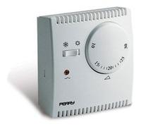 Perry Teg Analog Thermostat With Light And Selector Blanc