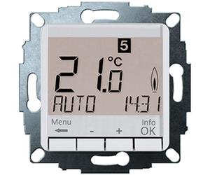 Thermostat programmable encastré Eberle pour la régulation de la température ambiante, 230 V CA