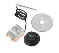Thermostat Régulateur Mécanique pour Chauffe-Eau Électrique, Réglable 30 | Fer et Bakélite, Contrôle Stable Température, 1 Set, Compatible Chauffe-Eau Électrique, Bouton Rotatif