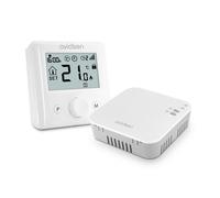 Avidsen Thermostat d'ambiance connecté HomeFlow WL sans fil Précision 0,5°C Wi‑Fi 2,4 GHz Blanc