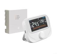 Thermostat sans fil pour chaudière, pour tuya Smart WiFi RF programmable contrôle de la température ambiante, thermostat de chauffage mural