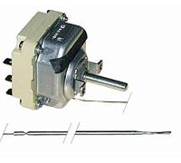 Thermostat T. Max. 300 °C de température de 50-300 °C 3 pôles 3 NO 16 A Sonde Ø 3 mm Sonde L 219 mm